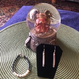 🧚‍♀️Beautiful pearl jewelry gift set🧚‍♀️